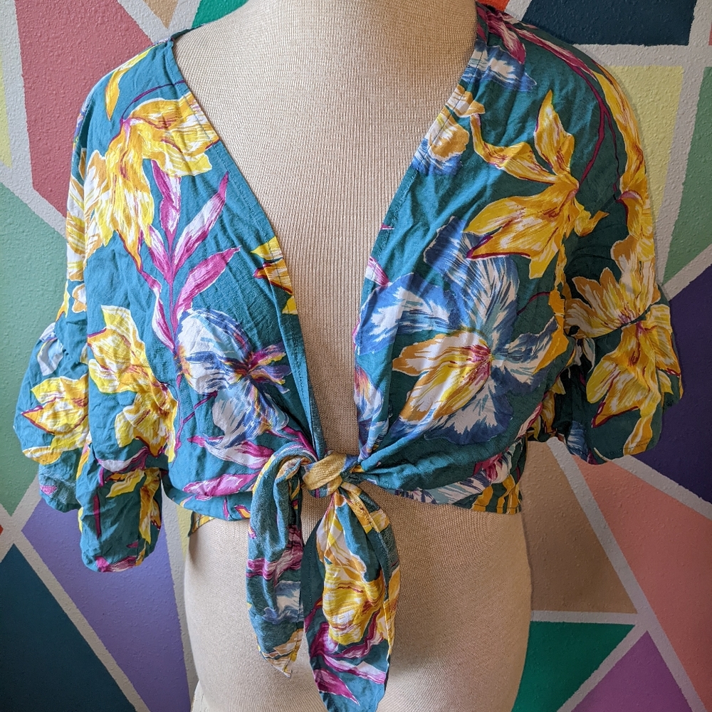 Floral kimono